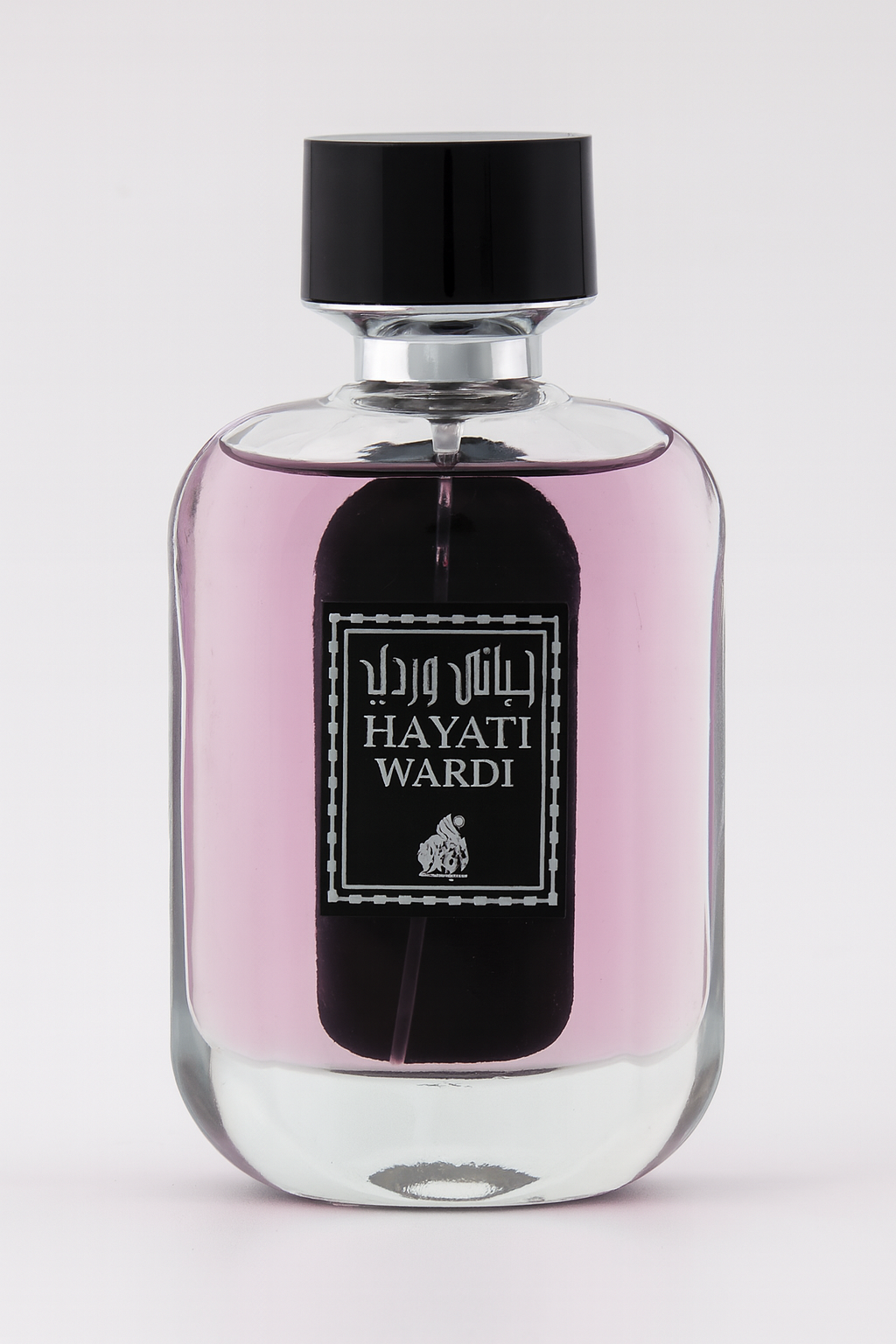 Hayati Wardi perfume bottle on a white background