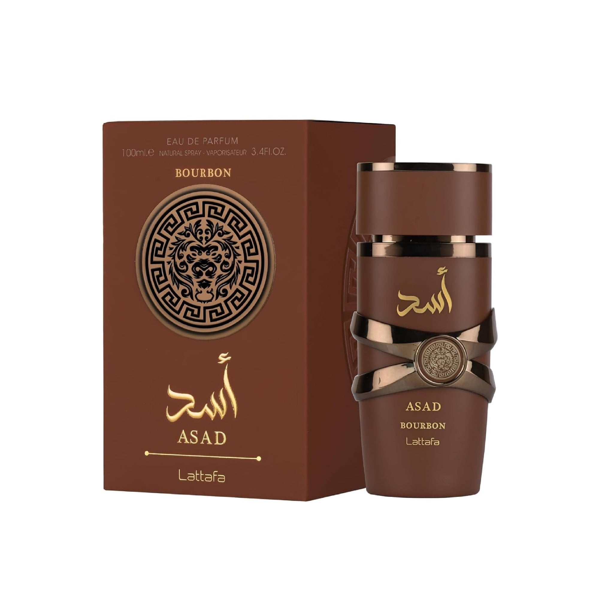 Lattafa Asad Bourbon Men’s Eau de Parfum 100ml - Fragrance for Him