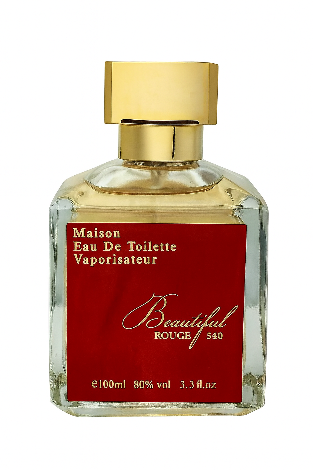 Beautiful Rouge 540 by Ard Al Zahrat Eau De Toilette - 100ml