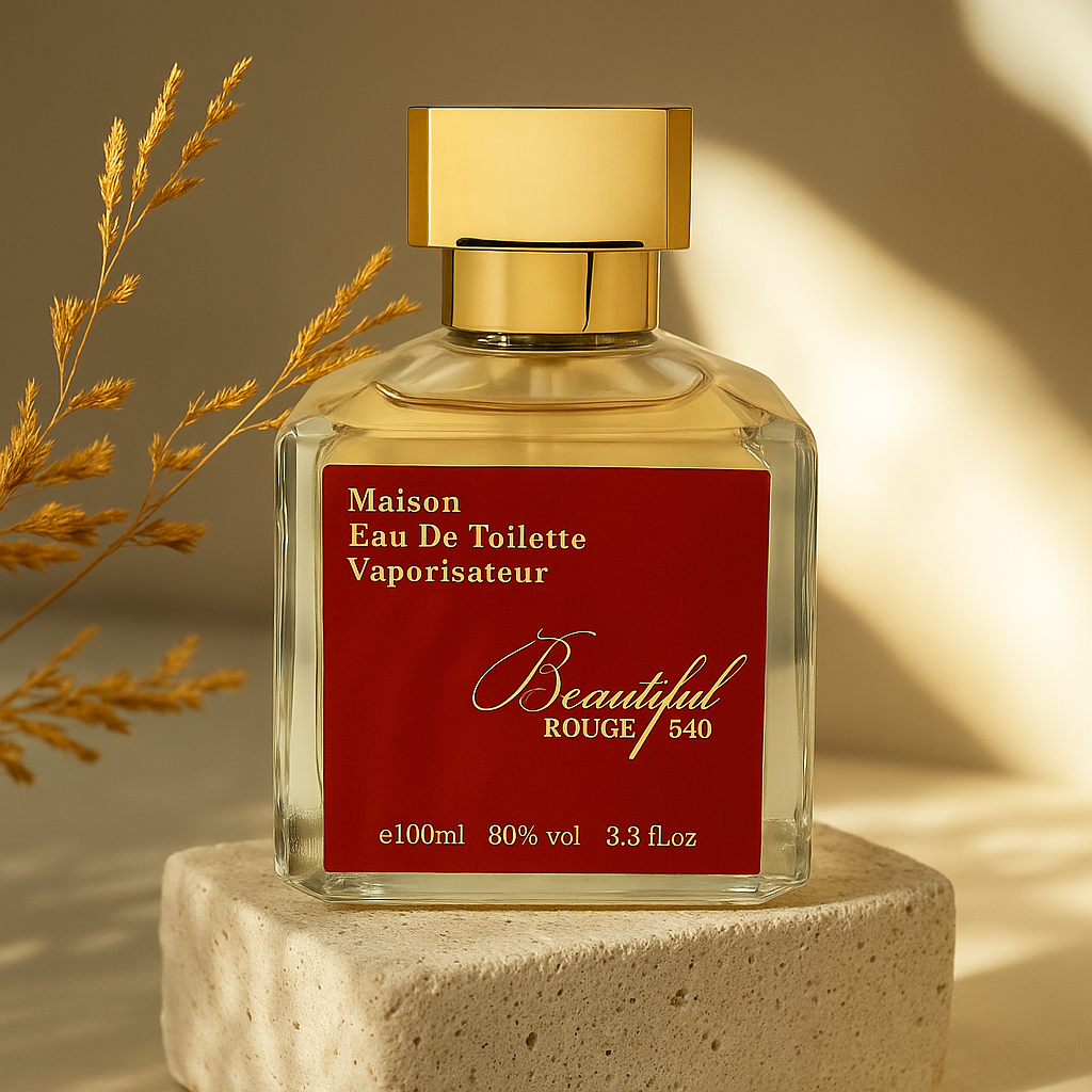Beautiful Rouge 540 by Ard Al Zahrat Eau De Toilette - 100ml