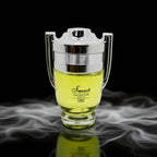 Perfume bottle labeled 'Smart Collection' with a dark background